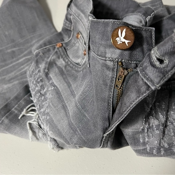 One x One Teaspoon Awesome Baggies Distressed Ripped Jeans - Picture 5 of 10